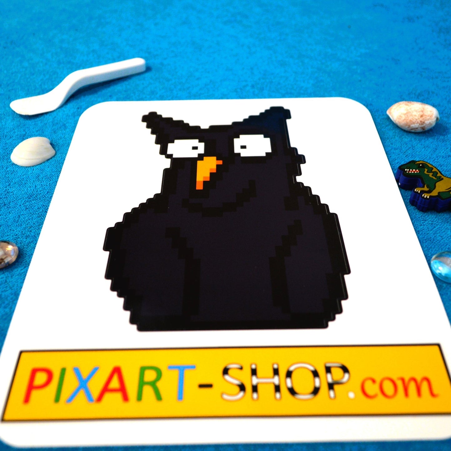 XXL Pixel Art Sticker: "BIRDY"