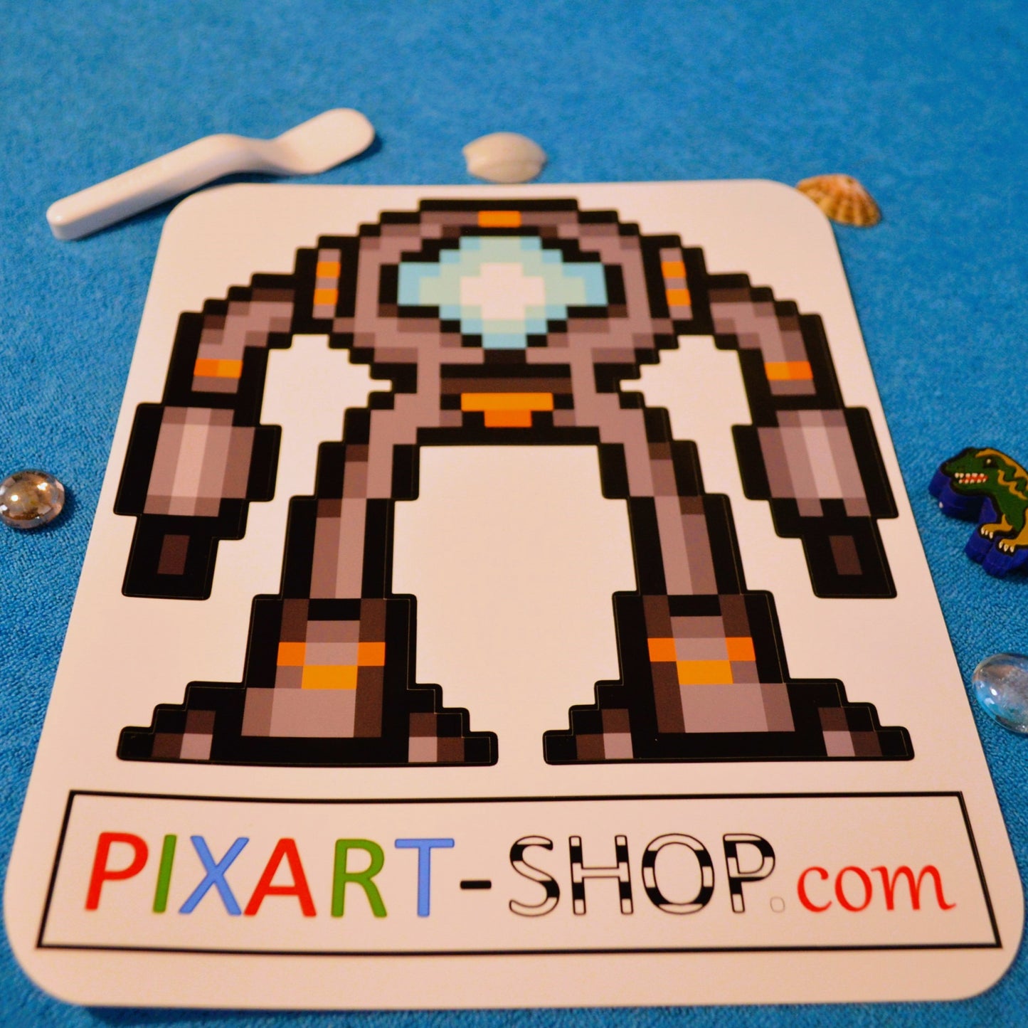 XXL Pixel Art Sticker: "ED-69"