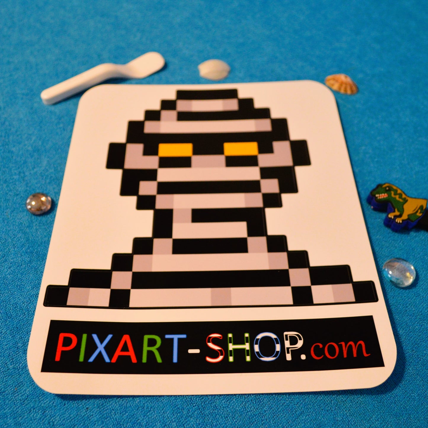 XXL Pixel Art Sticker : "MOUMY"