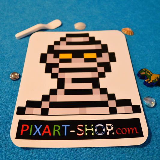 Sticker Pixel Art: "MOUMY"-XXL